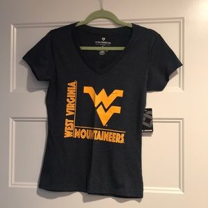 WVU Mountaineers shirt. NWT.